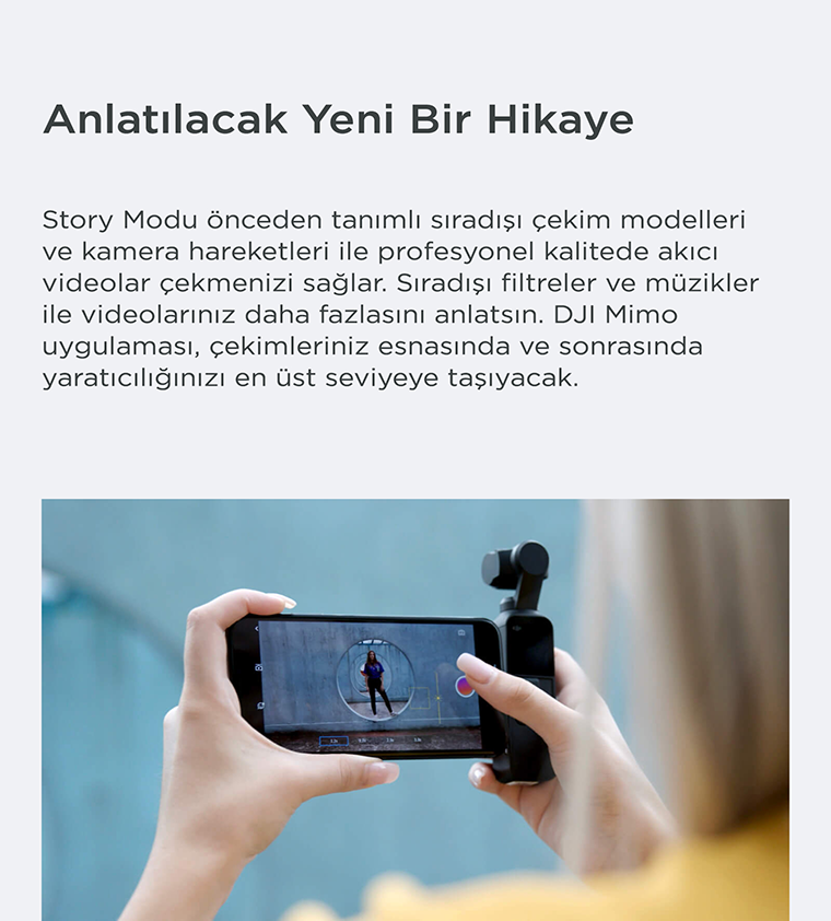 osmo pocket story modu